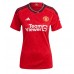 Tanie Strój piłkarski Manchester United Donny van de Beek #34 Koszulka Podstawowej dla damskie 2023-24 Krótkie Rękawy